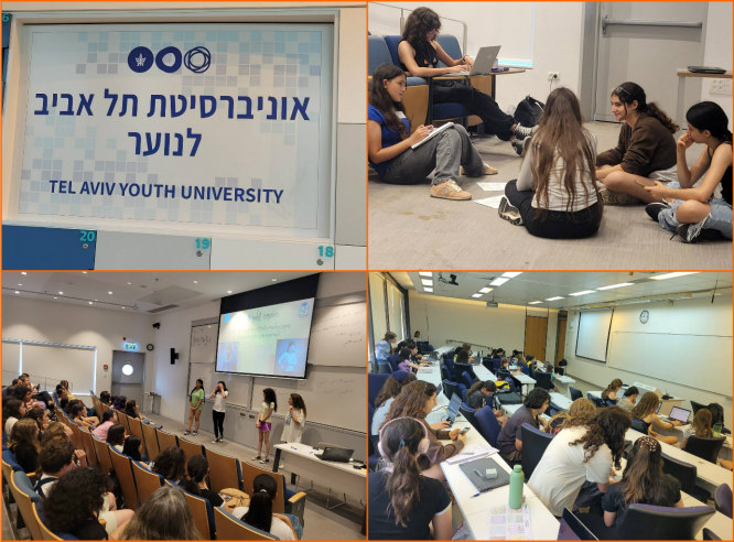 Tel Aviv Youth University's hackathon to make our world a better place, led by Galit Zamler from Vickathon